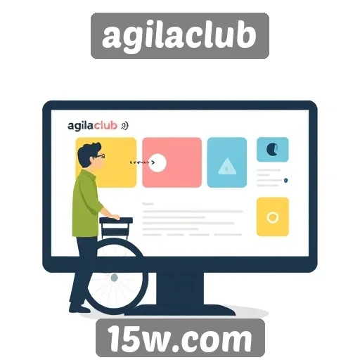 Acessibilidade e interface do site agilaclub