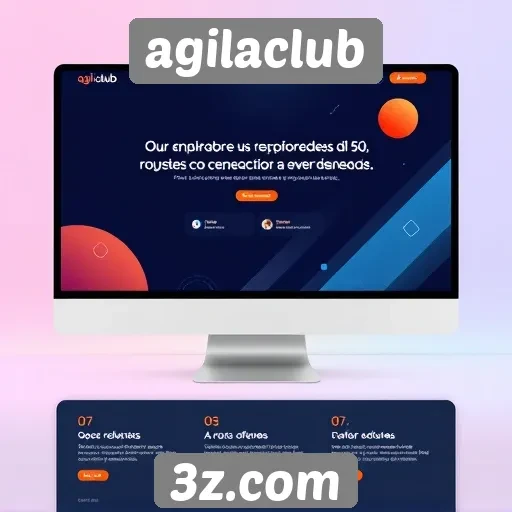 Exploração das funcionalidades do site AgilaClub