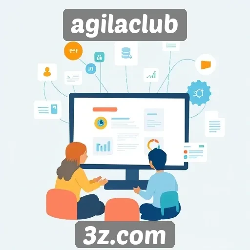 Recursos inovadores do site Agilaclub em destaque