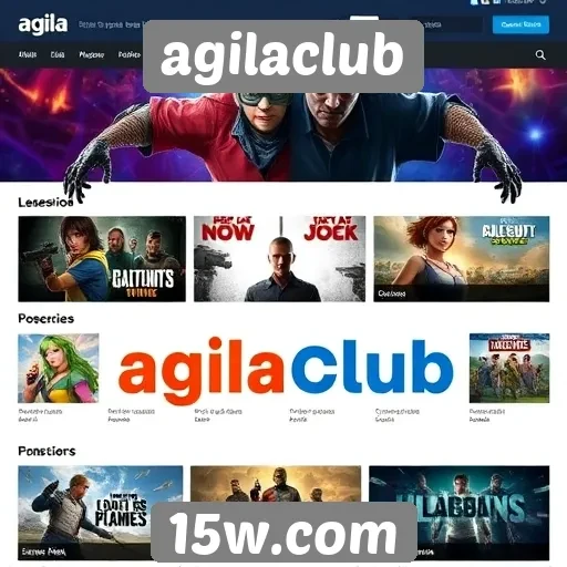 Destaques dos jogos mais populares do agilaclub